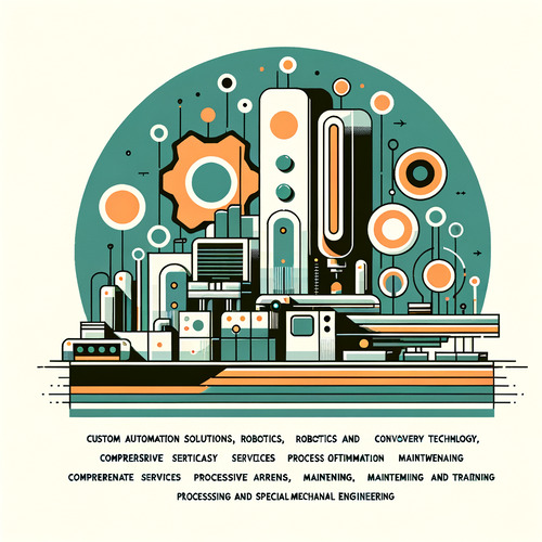 Maßgeschneiderte Automatisierungslösungen, Robotik, Fördertechnik, Prozessoptimierung, Prüfanlagen, umfassende Serviceleistungen, Wartung und Schulungen für Kunststoffverarbeitung und Sondermaschinenbau.