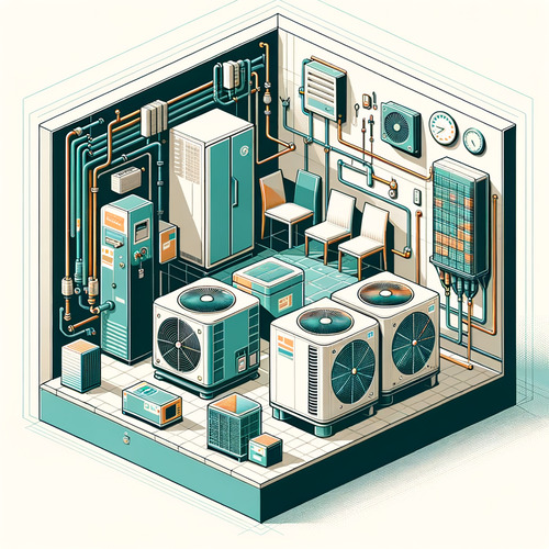 Planung und Umsetzung durch zuverlässige Lieferung von Kälteanlagen, Klimaanlagen und Wärmepumpen, inklusive notwendiger Zubehörteile für optimale Installation.