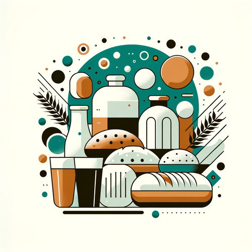 Bäckerei mit über 100 frischen Produkten täglich, inklusive Brote, Brötchen, Kuchen, Kaffee und Getränke.