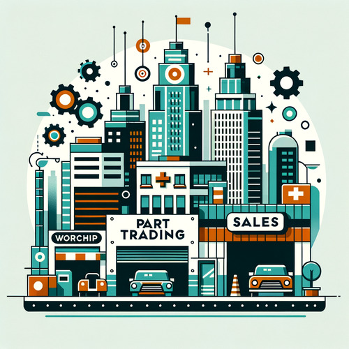 Etabliertes Marken-Autohaus mit Werkstattdiensten, Teilehandel und Fahrzeugverkauf in einer bedeutenden industriellen Region.