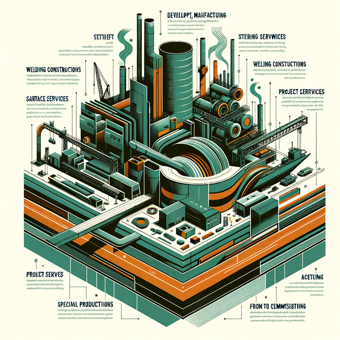 Strategische Kooperation von Metalltechnikunternehmen zu verkaufen