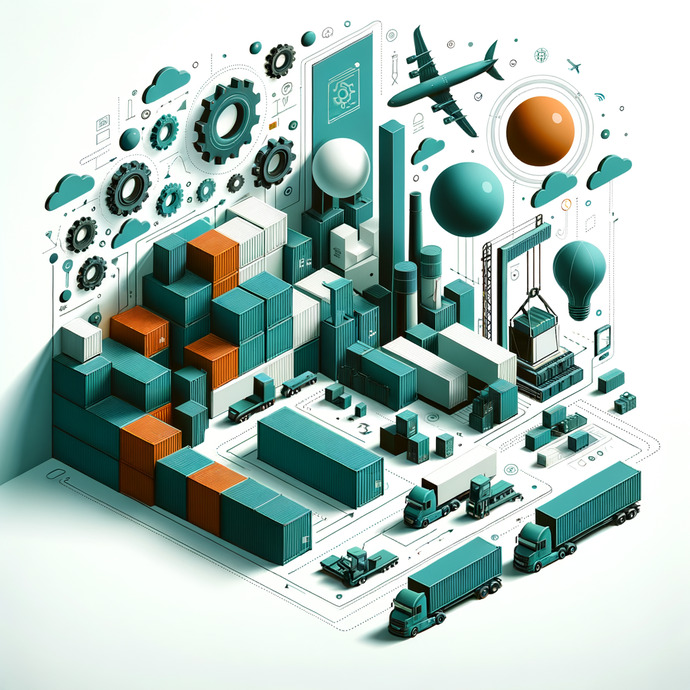 Führendes Containerlogistikunternehmen mit starkem Serviceangebot zu verkaufen