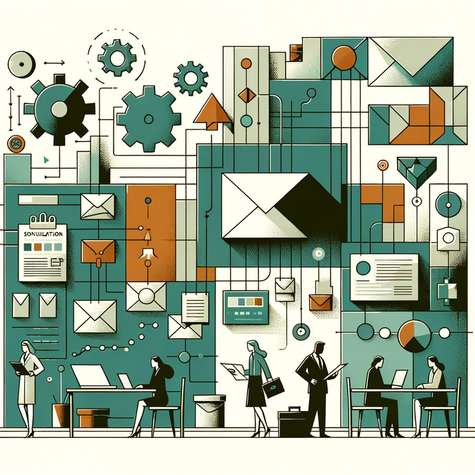 Innovatives Logistikunternehmen im Postbearbeitungssektor mit eigener Softwarelösung