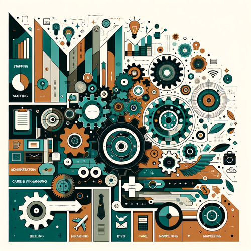 Arbeitnehmerüberlassung, Verwaltung, Abrechnung, Finanzierung, Marketing, Pflege & Betreuung, B2B und B2C Geschäftsmodelle