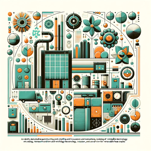 Planung, Fertigung und Montage von Wärmestationen und Verteilern, inklusive Mess-, Steuer- und Regeltechnik, Lüftungs- und Klimatechnik, Isolierung, Umrüstung auf regenerative Wärmeversorgungen.
