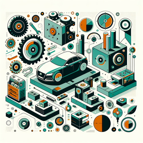 Unabhängiges Autohaus mit Ausstellungsraum und angeschlossener Werkstatt.