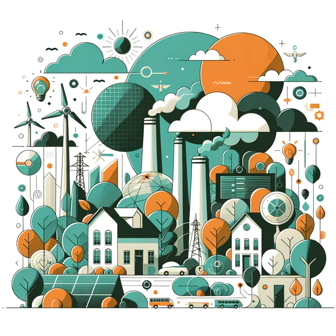 Zukunftsorientiertes Dienstleistungsunternehmen mit Fokus auf Klimaschutz und Nachhaltigkeit