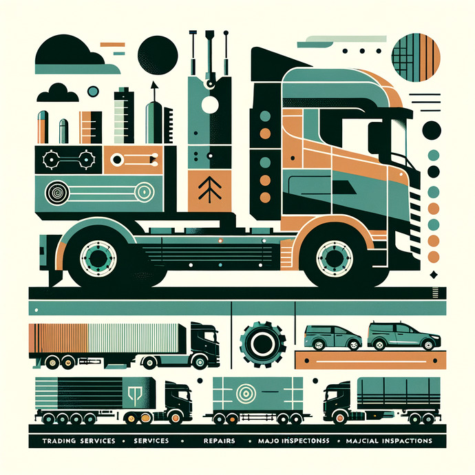 Erfolgreiches Nutzfahrzeugunternehmen mit Werkstatt und Mietpark zu verkaufen