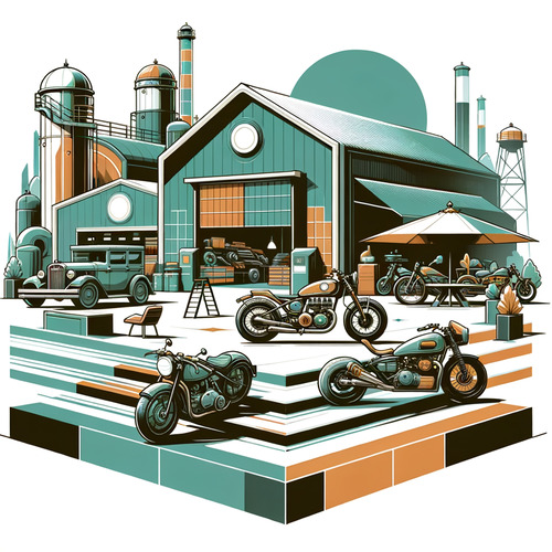 Vertragshändler für renommierte Marken im Bereich Motorräder und Geländefahrzeuge mit großzügiger Ausstellungsfläche und gut ausgestatteter Werkstatt.