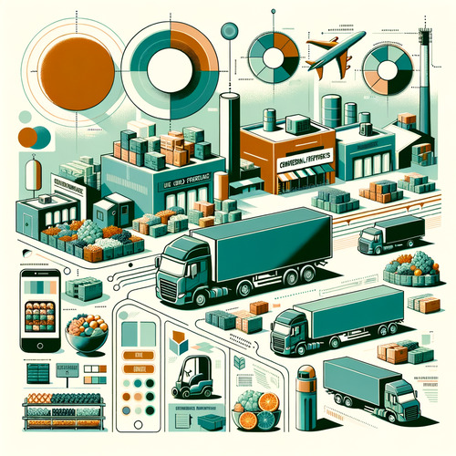 Lebensmittel-Großhandelsunternehmen im Frischesegment mit eigenen Kühlfahrzeugen und aktivem Onlinevertrieb, spezialisiert auf frische Produkte für gewerbliche Kunden.