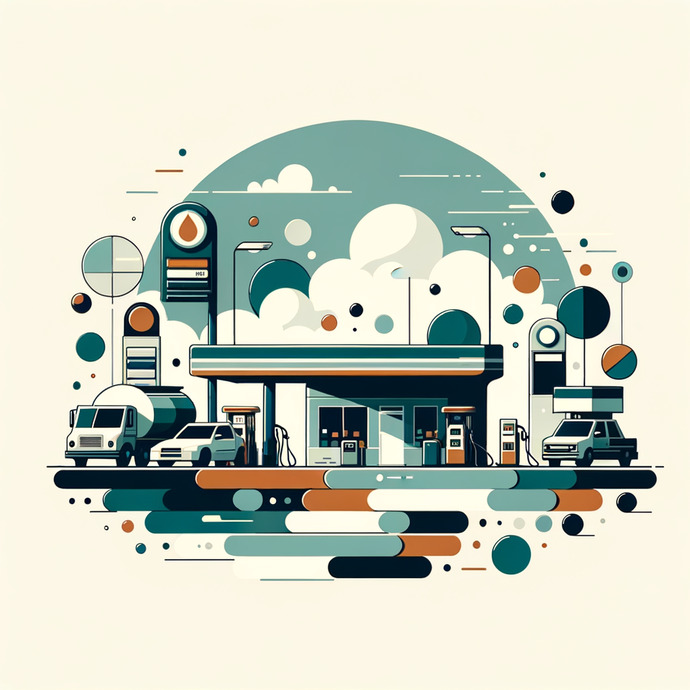 Etablierte Tankstelle mit treuem Kundenstamm und modernem Shop