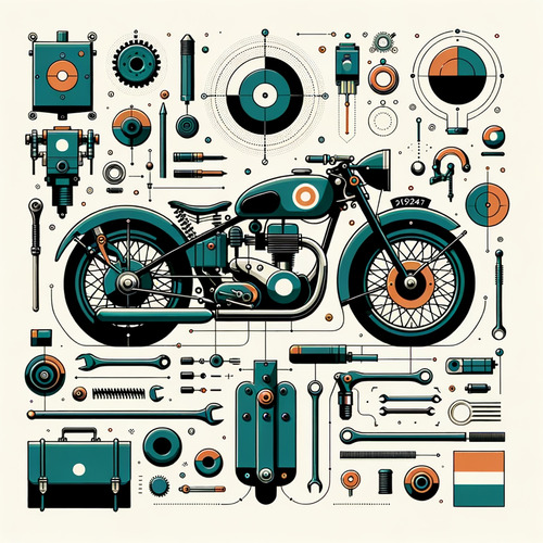 Handel mit Ersatzteilen und Zubehör sowie Serviceleistungen für klassische Oldtimer-Motorräder. Breite Palette an historischen Modellen und technische Beratung.